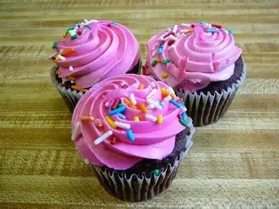 Cupcake de chocolate